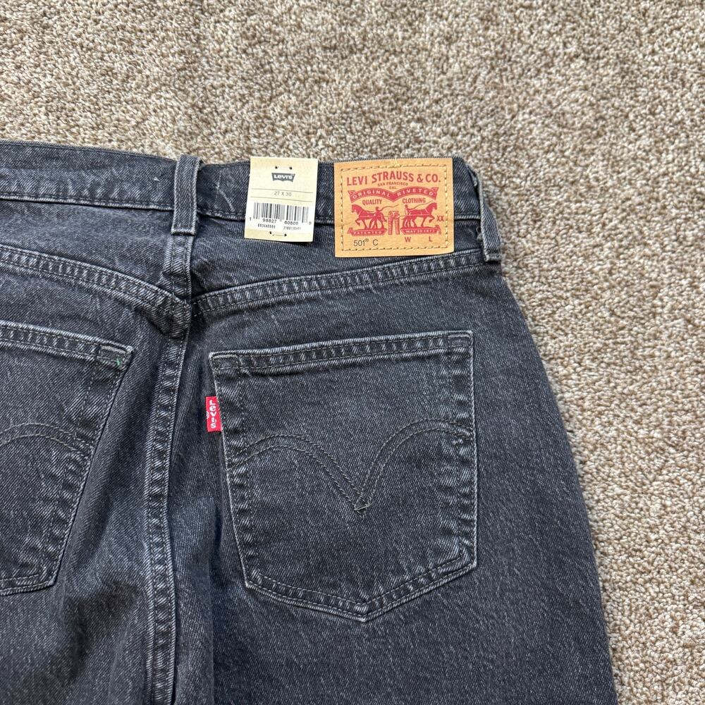 Levi's 501 Curve Jeans Women's Size 27x30 High Rise Casual Comfy Preppy Classic - Picture 10 of 13